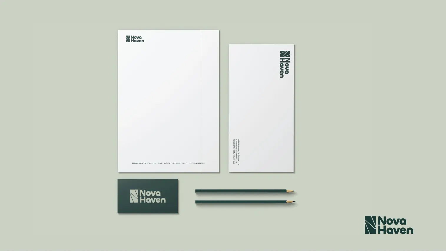 nova branded stationery